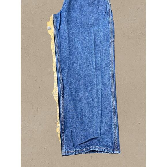 Carhartt FR Jeans Mens 42x30 Blue Straight Flame Resistant 280-83 Utility Work - Picture 7 of 14